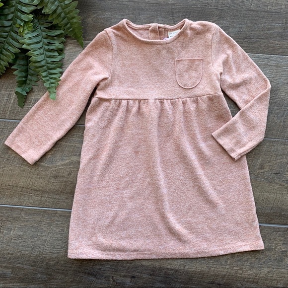 Zara BabyGirl Pink Sweater Dress - Picture 2 of 8